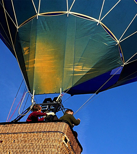 Heißluftballonfahrt
